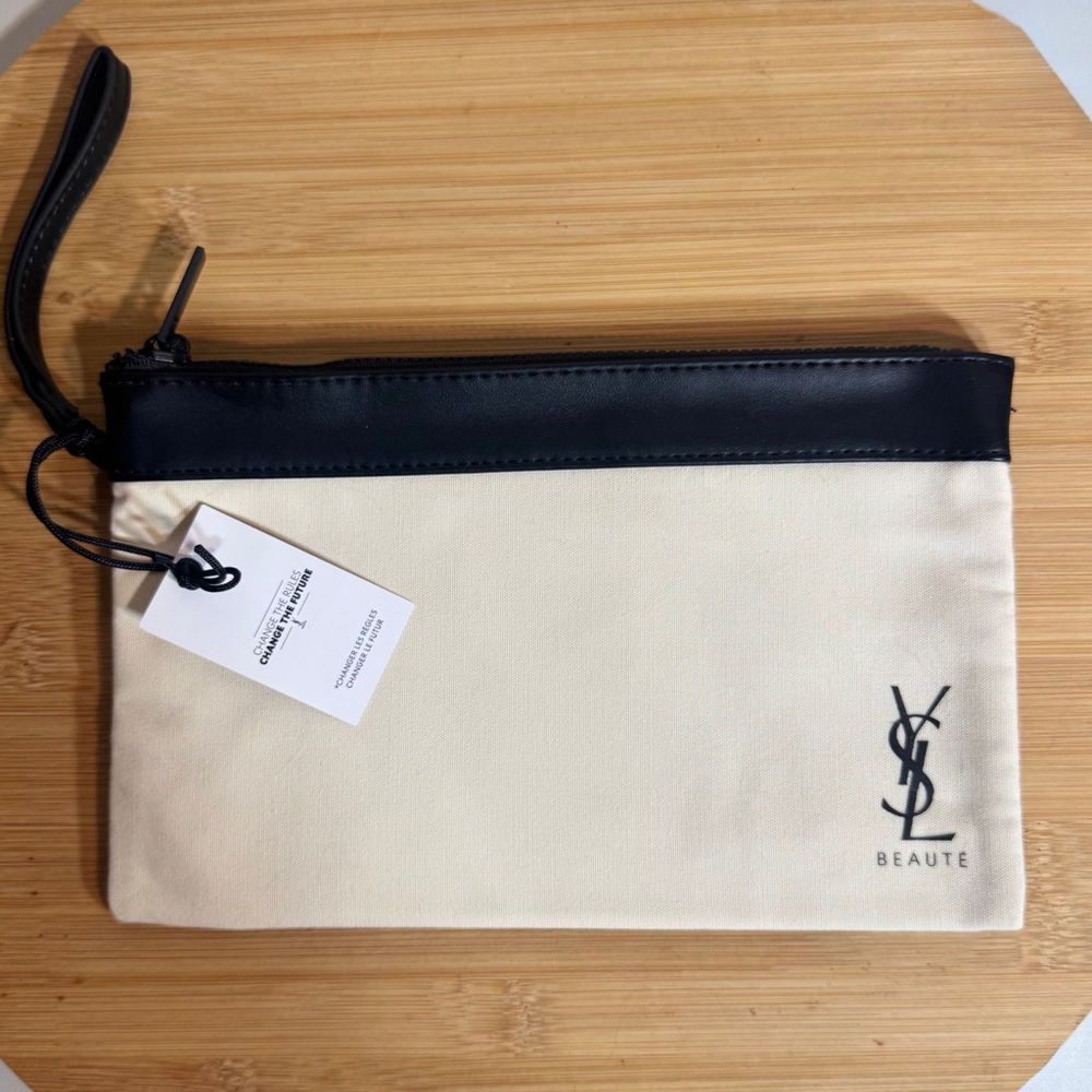 Yves Saint Laurent YSL Wristlet Pouch Clutch Bag, NWT